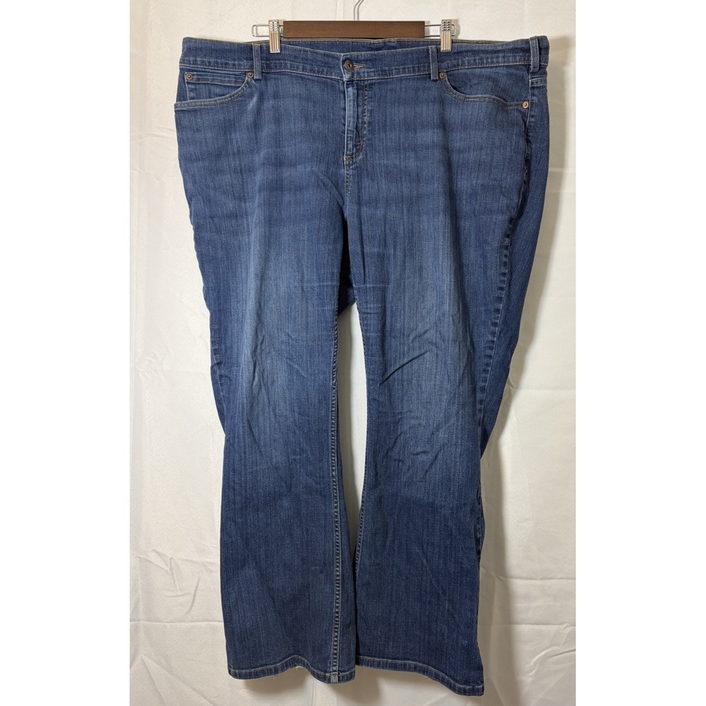 women's Duluth trading Company Jeans 24W X 31 dark Denim Baggy